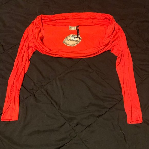 'Rockabilly Roxie' bolero/shrug - UK deadstock from Banned Apparel, BNWT - Picture 3 of 5